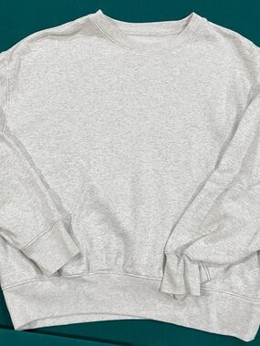 American Eagle Light Heather Gray Crewneck Sweatshirt Women’s Small